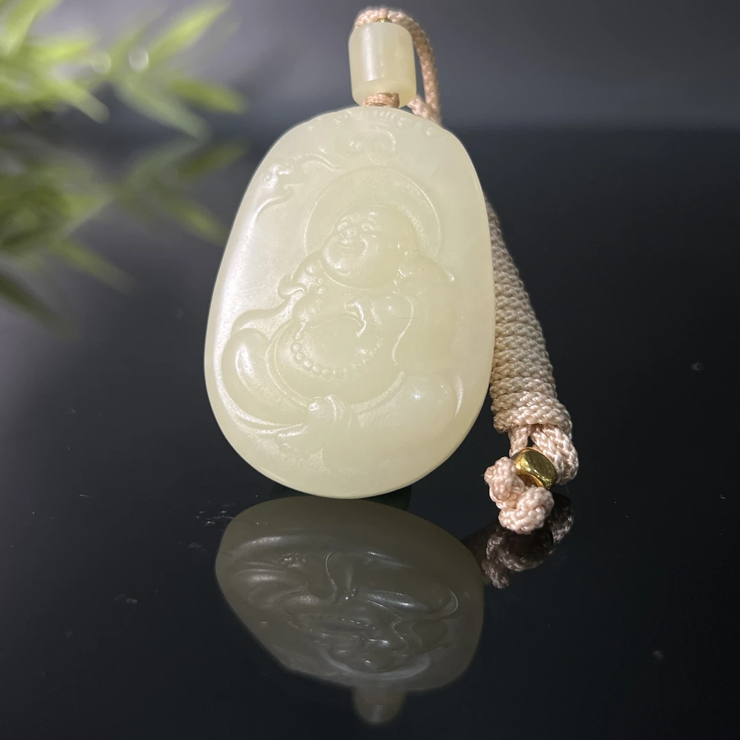 1123GC66118和田玉挂件