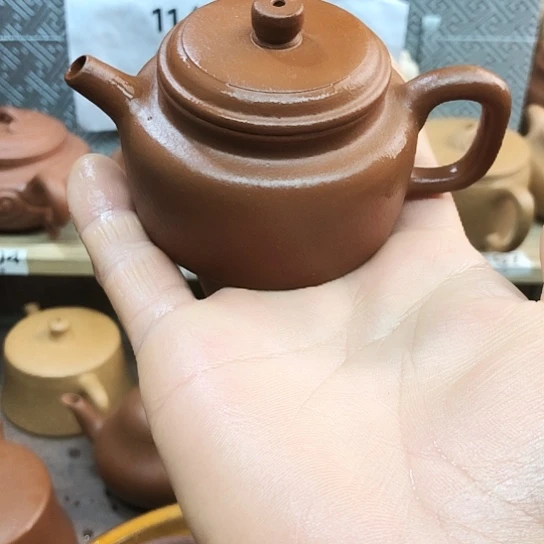 茶壶紫砂朱泥得中90豪升左右