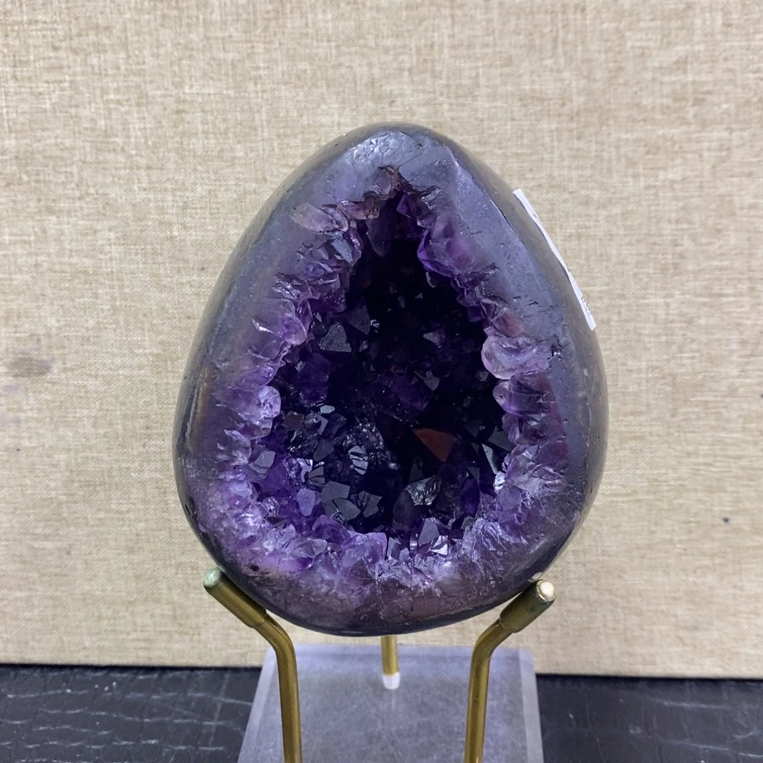 水晶未镶嵌大型摆件（非配饰）紫水晶178