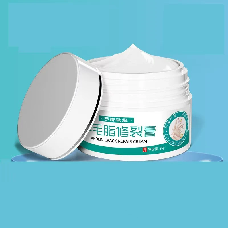 羊毛脂修裂膏手足皲裂脱皮保湿滋润修复手脚干裂口子身体补水护理