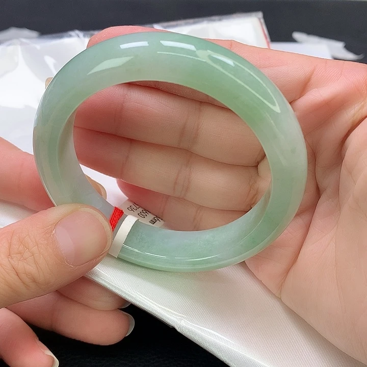 翡翠未镶嵌手镯手镯56