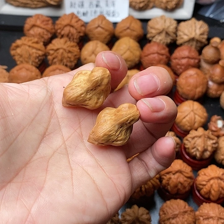 吊坠文玩核桃小鸟