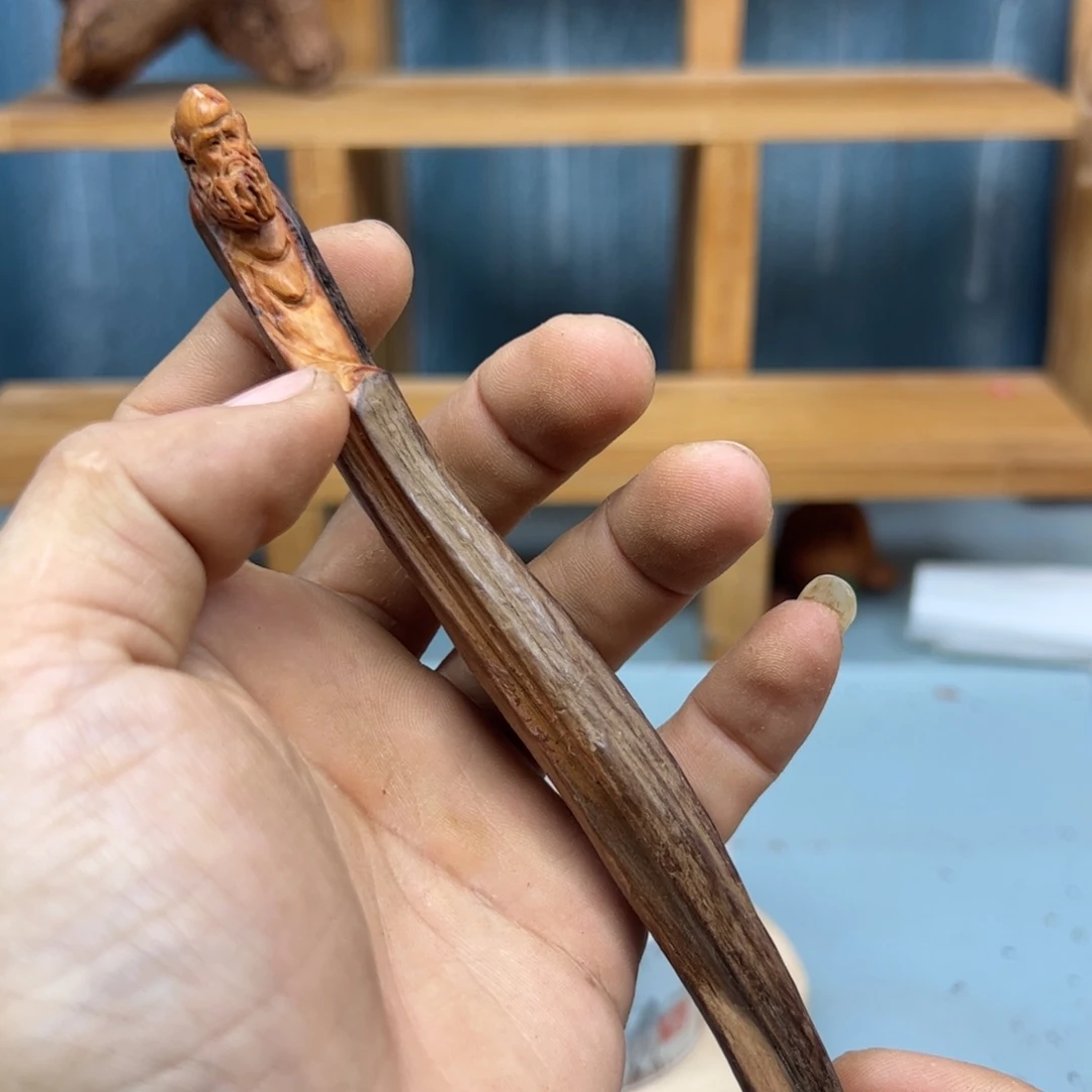 缘***你木崖柏木摆件手把件
