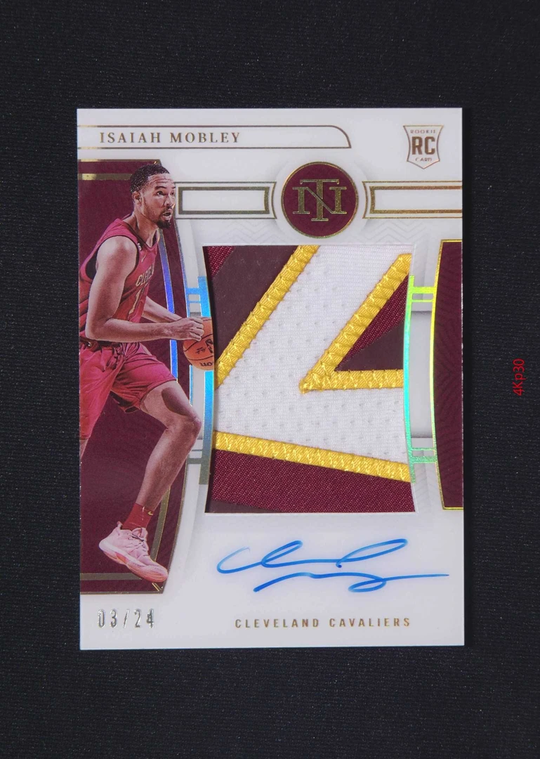 【直播开价】以赛亚 莫布里 RPA 亲笔签名 球星卡包邮