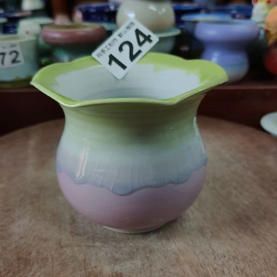 景德镇手工高温陶瓷：口12高11