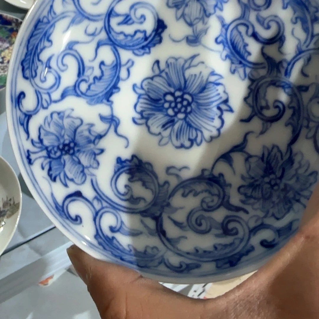 瓷片摆件手绘瓷器全部处理