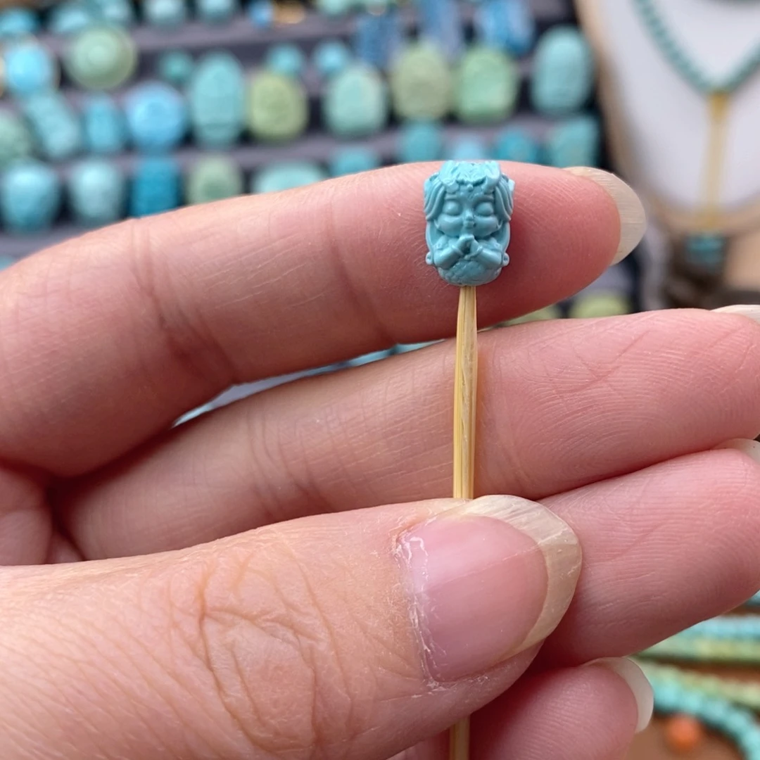 绿松石珠宝奇石未镶嵌