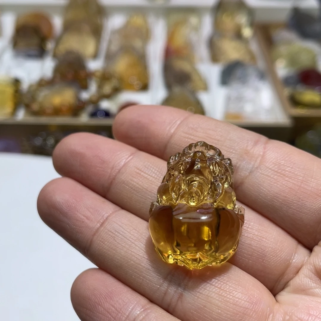 水晶颈饰未镶嵌小***高定制