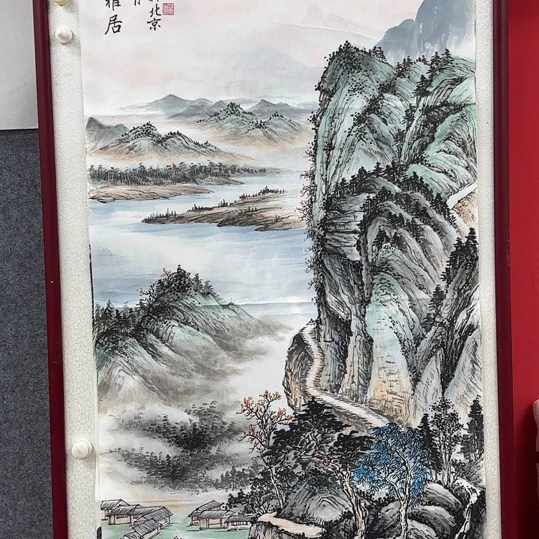 国画国画作品多次入选