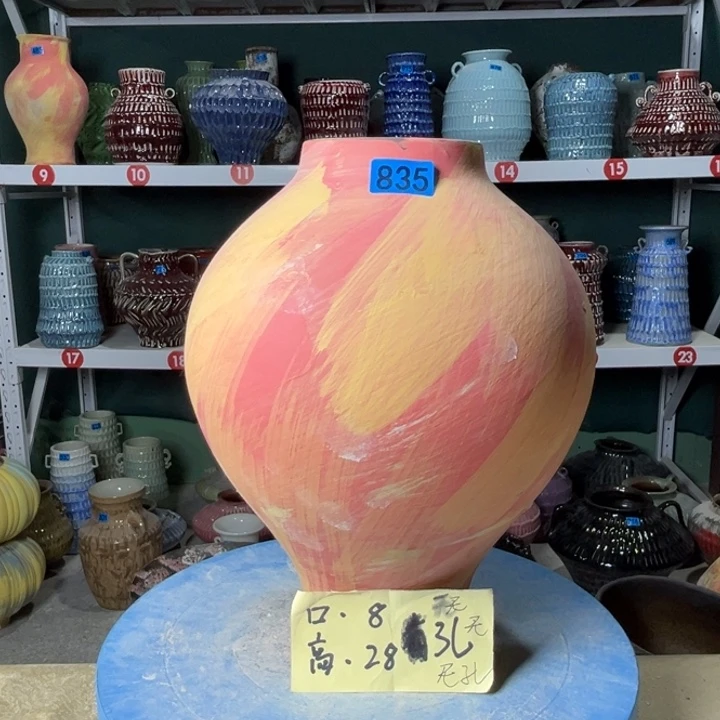 景德镇陶瓷花盆花器835