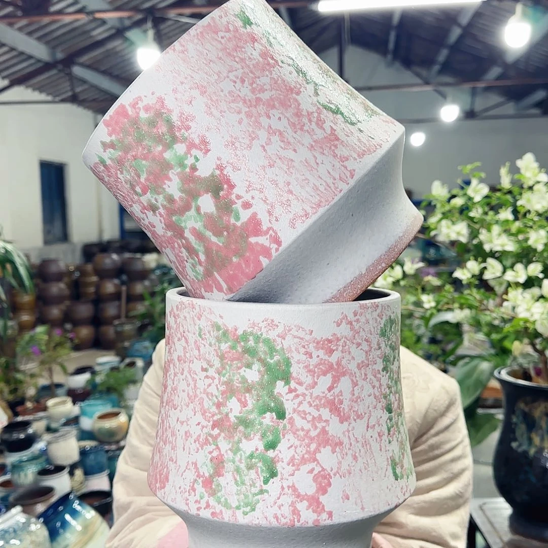 花盆紫砂高21口18