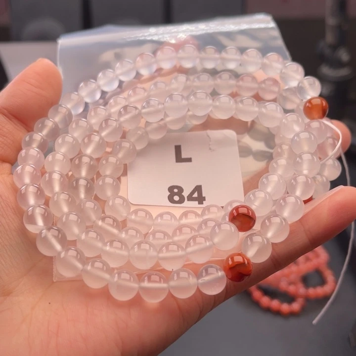 未镶嵌多样性发货默认微瑕8m m南红玛瑙