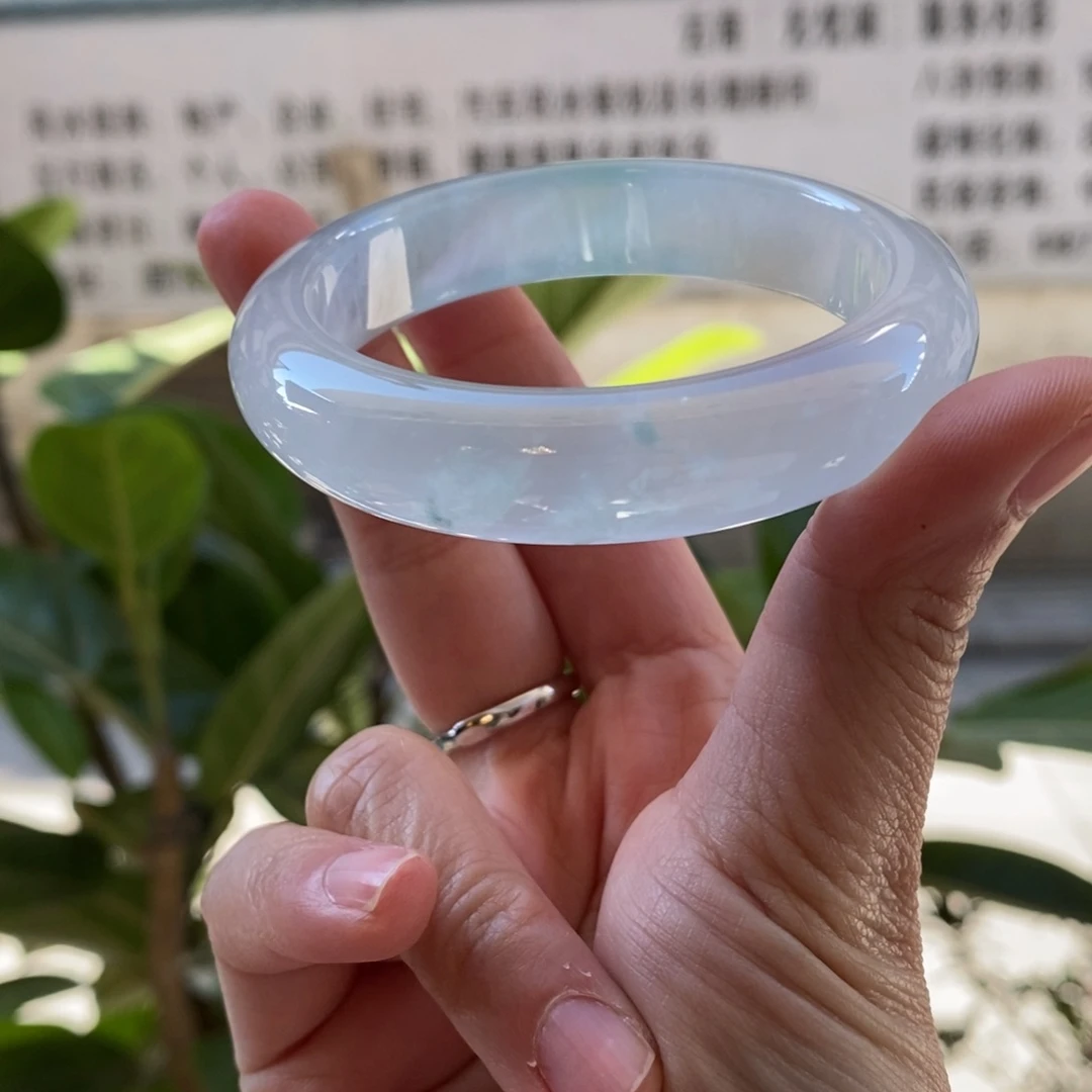 未镶嵌手镯翡翠53圈