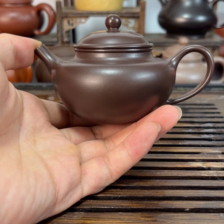 紫砂茶壶原矿紫砂手工制作