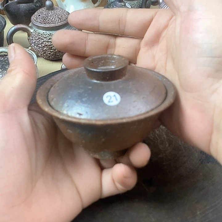 手工粗陶、柴烧茶器