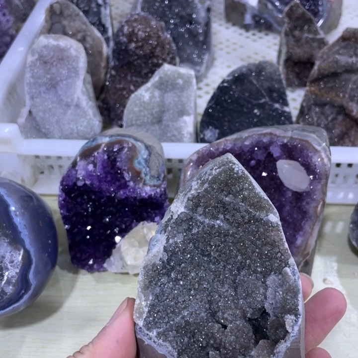 紫晶钱袋子未镶嵌