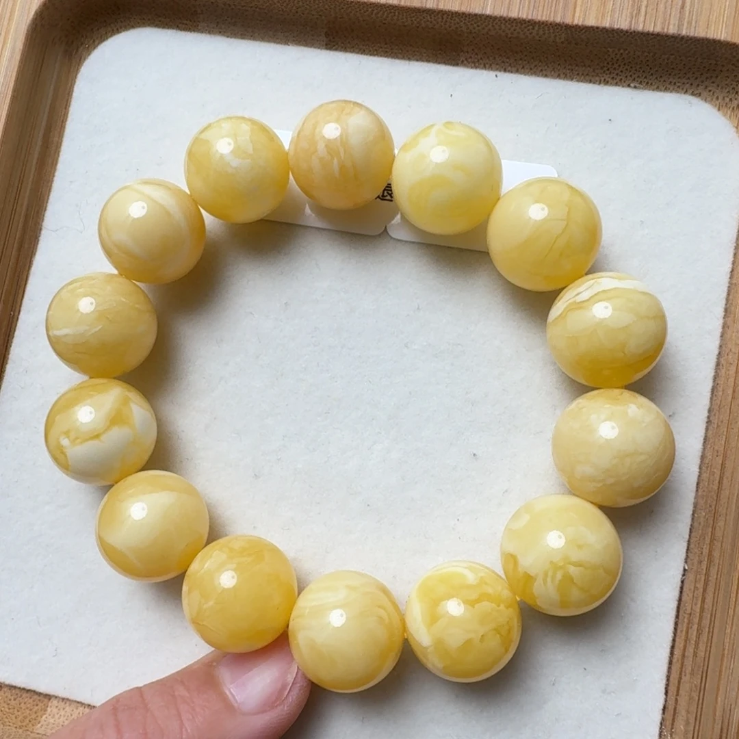 蜜蜡未镶嵌珠宝奇石超过七天不退不换，16mm+