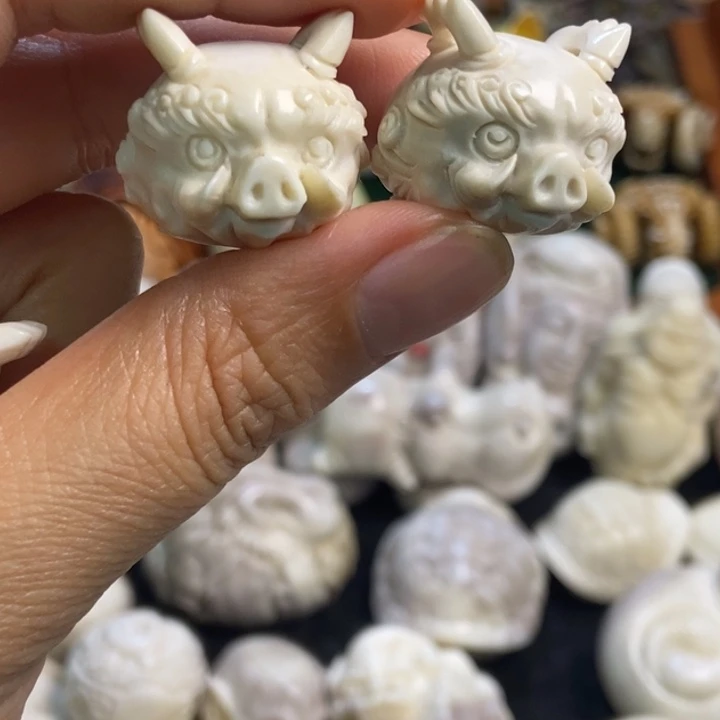 配饰鹿角雕刻一个出福利出