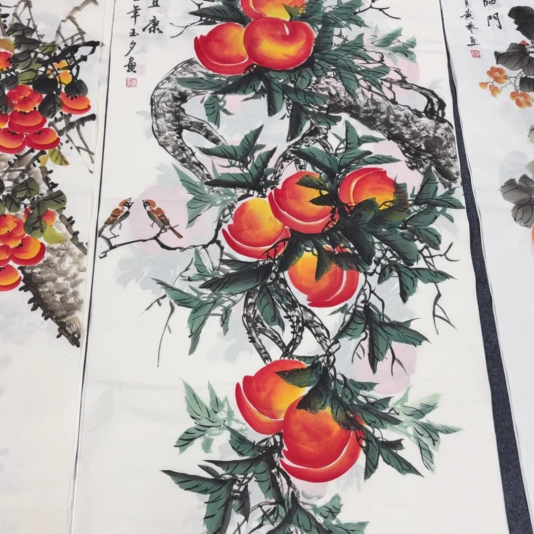 国画140×70画画画画