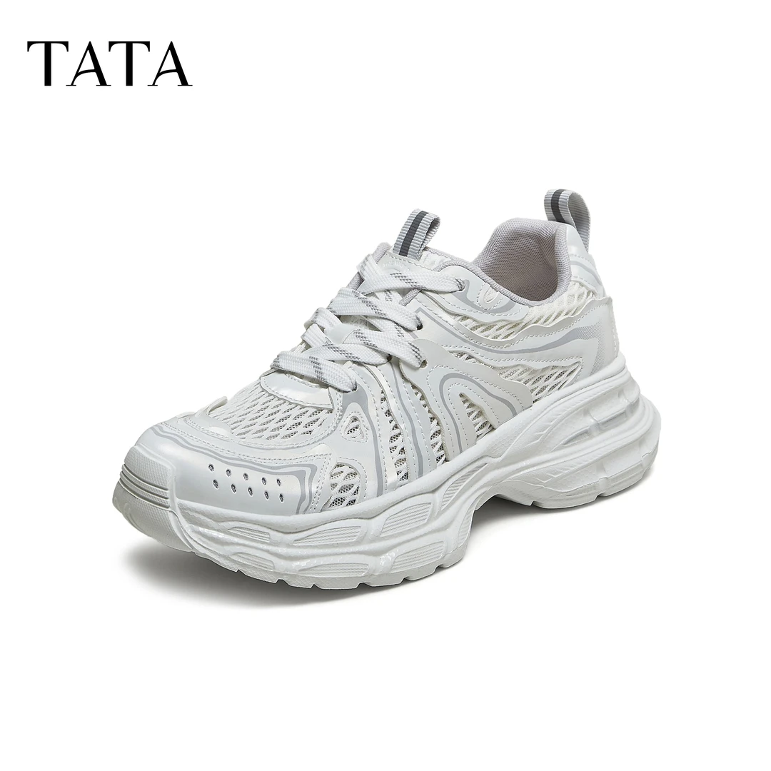 TATA/他她2025夏商场同款时尚休闲女老爹鞋新款CP402BM5