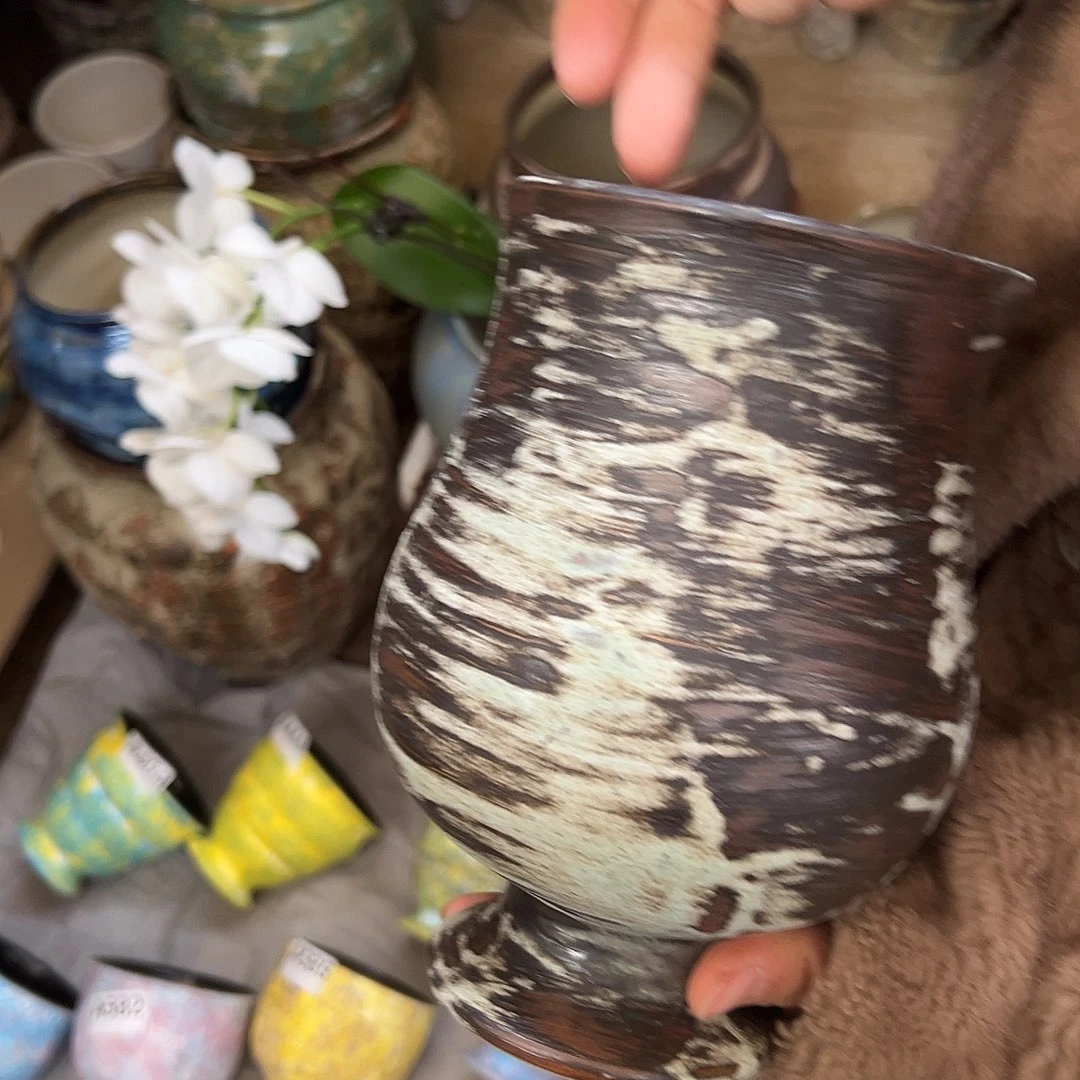 景德镇陶瓷口11高18无孔