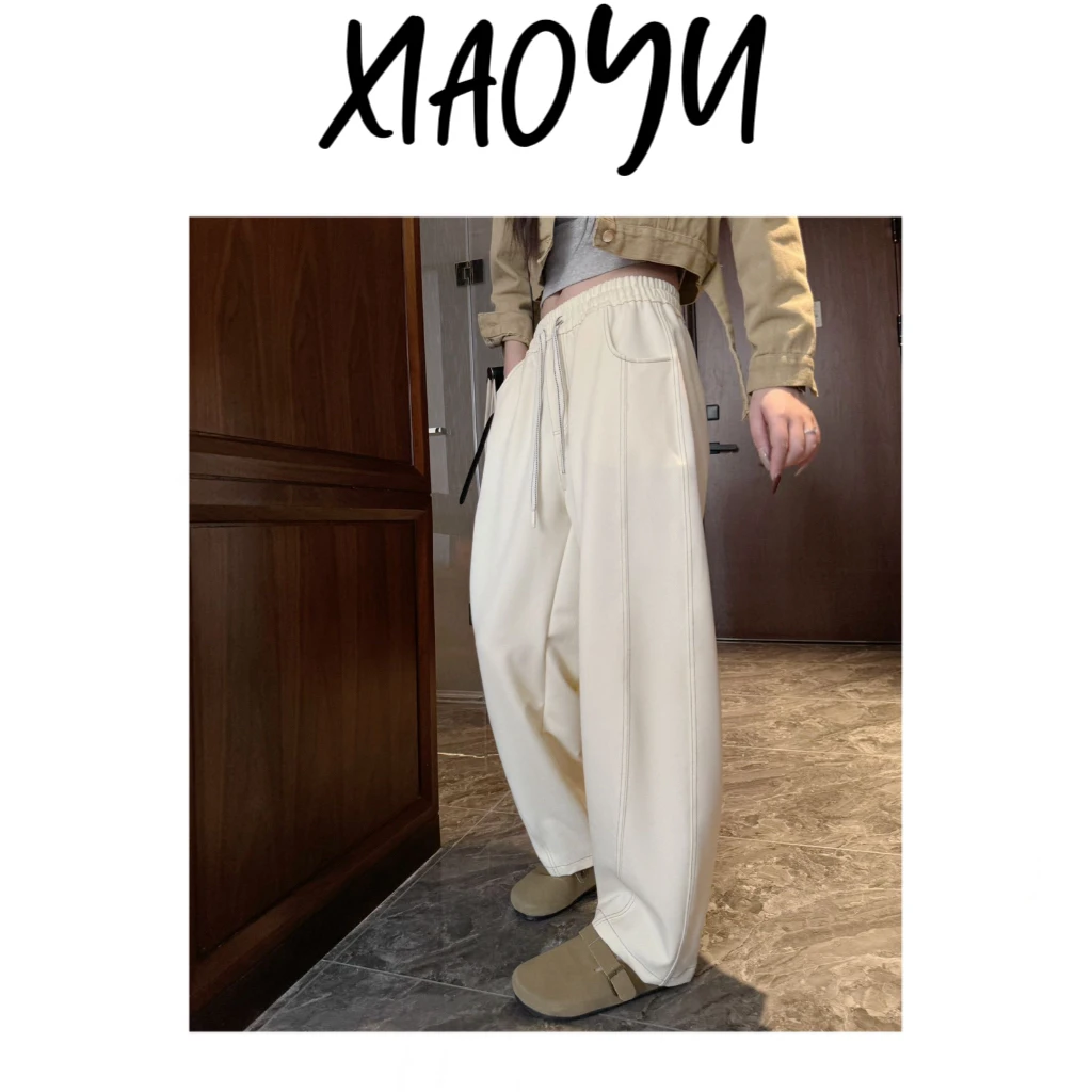 【三色弯刀牛仔裤】S韩系软牛仔明线立体拼接牛仔弯刀裤休闲长裤