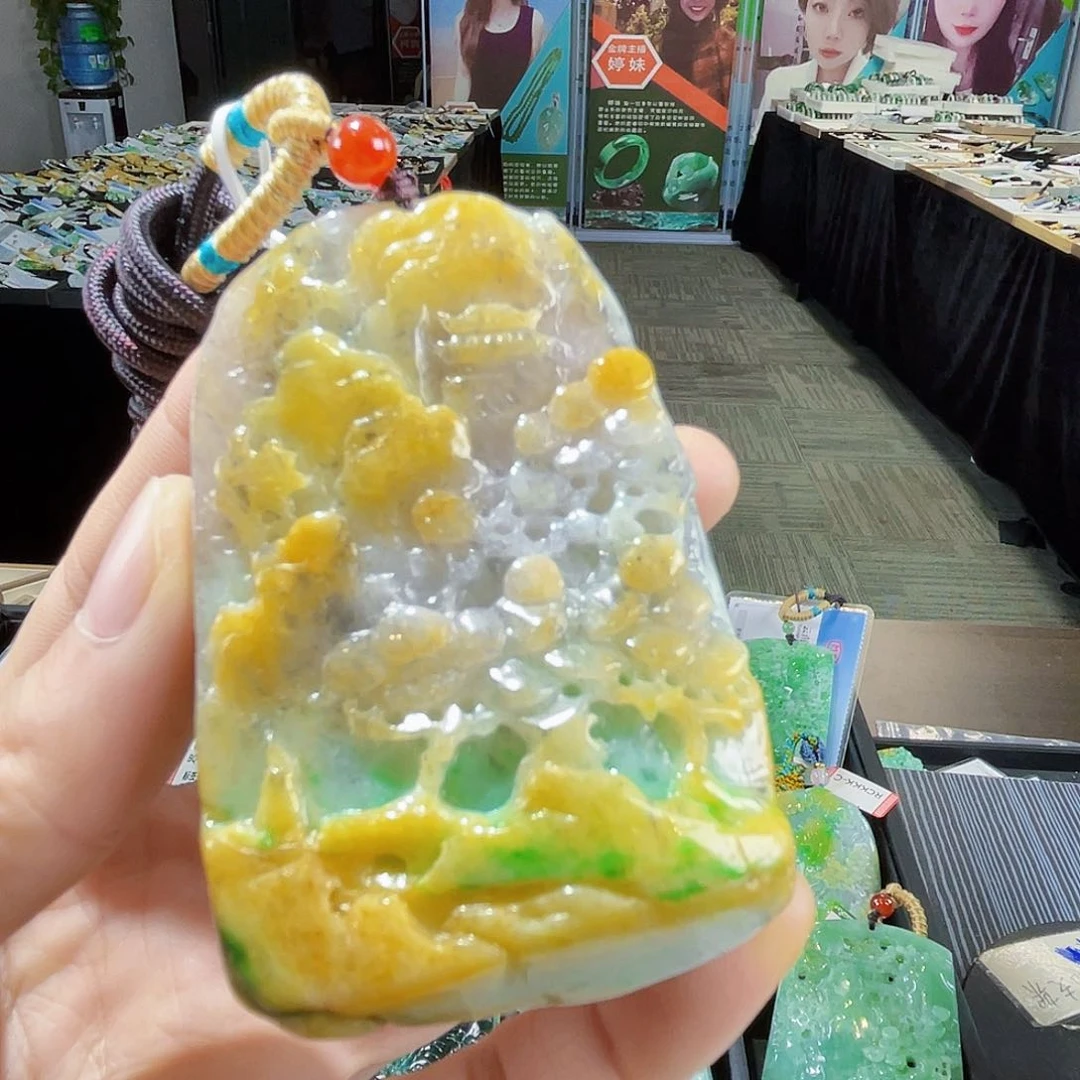 颈饰未镶嵌翡翠一