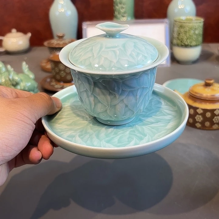 瓷片龙泉青瓷福利青瓷