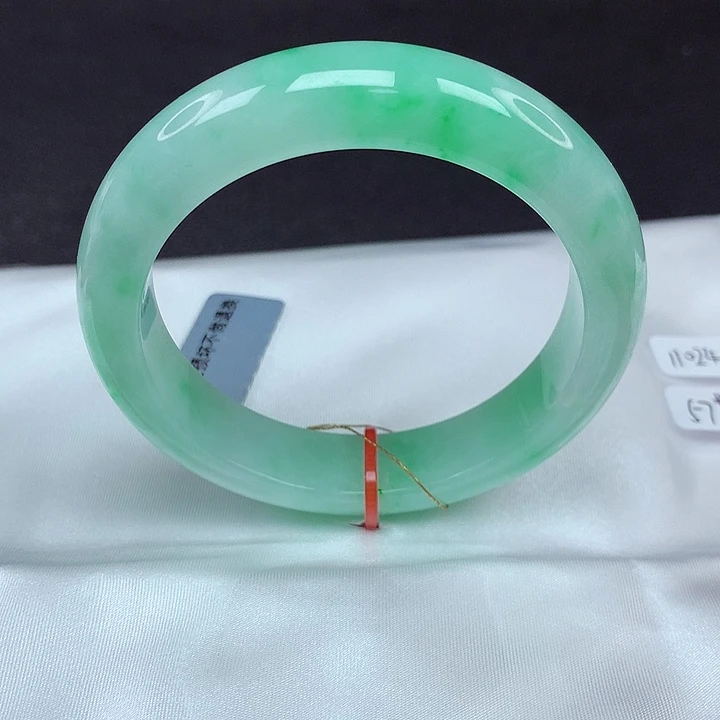 未镶嵌手镯翡翠57圈215