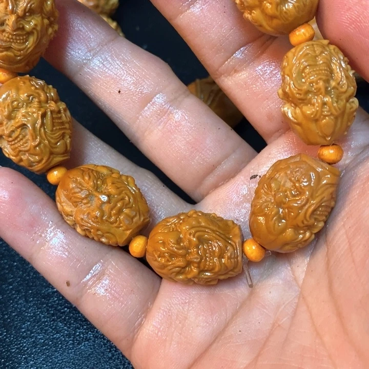 橄榄核手串/手链橄榄微瑕四面恶僧