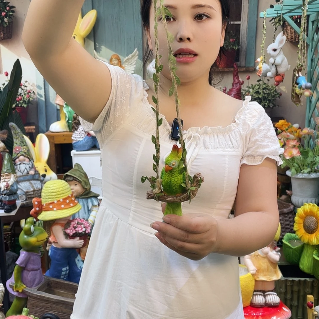 摆件花园摆件红红火火