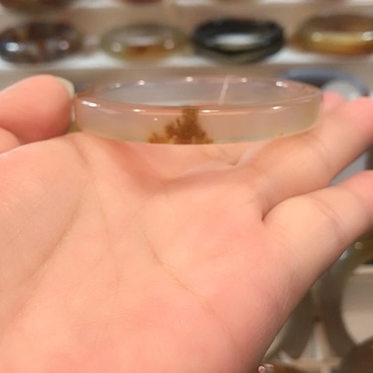 玛瑙/玉髓未镶嵌手镯2号