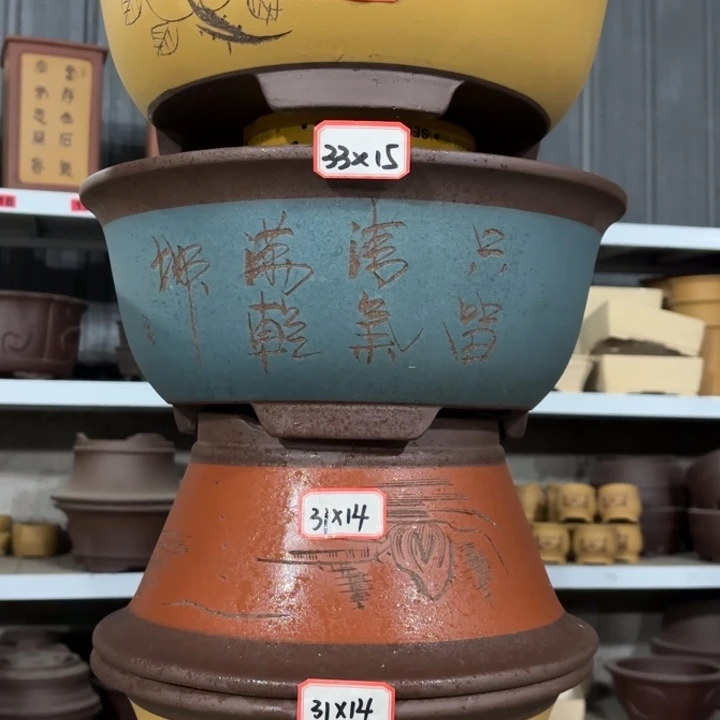 花盆紫砂100-4。