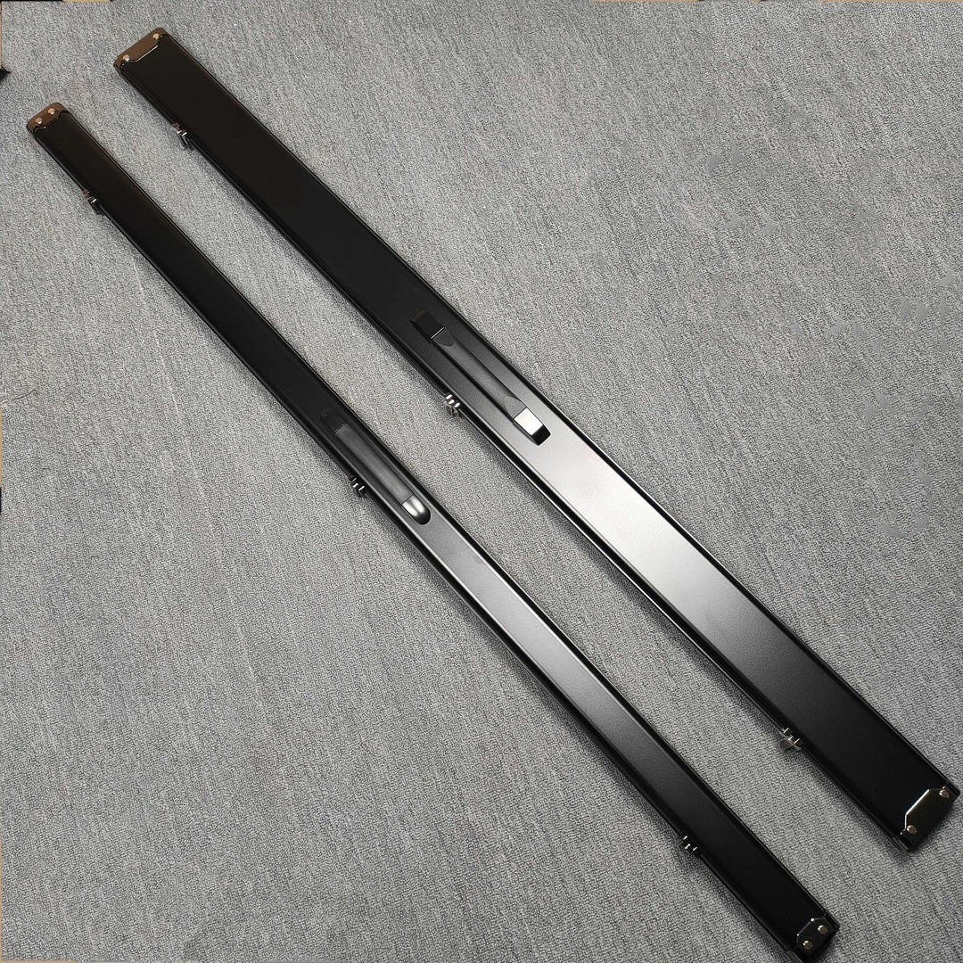 铝合金台球杆盒三槽通杆杆盒两槽一体球杆盒斯诺克球杆杆盒通用