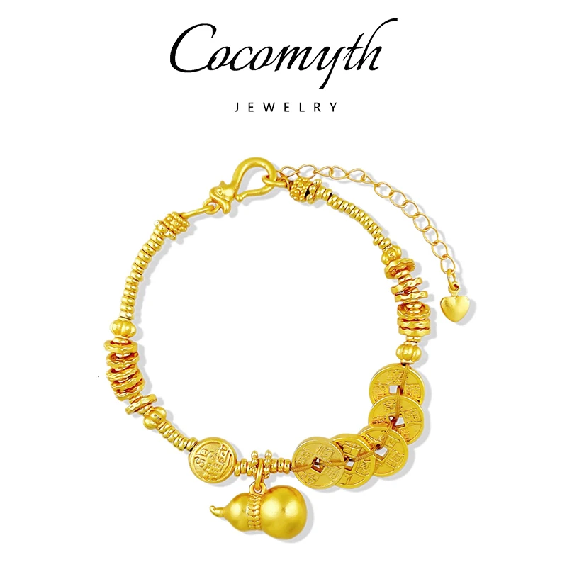 【春节不打烊】【嘉欣专属】COCOMYTH 轻奢时尚五帝钱盘缠手链J105
