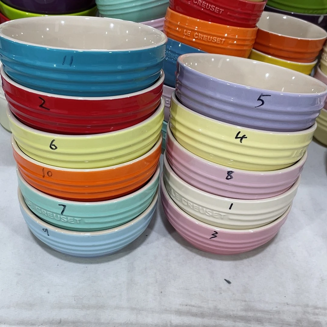 瓷微瑕陶瓷餐具家用 四个精品
