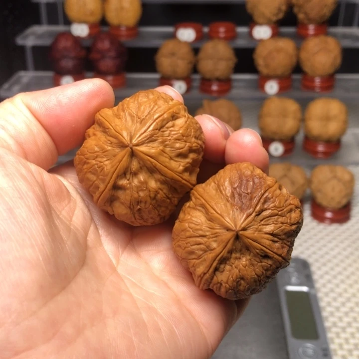 文玩核桃把件16南诏铁印