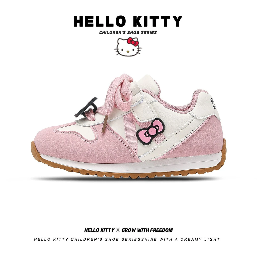 HelloKitty凯蒂猫童鞋女童运动鞋减震缓震防滑儿童轻便老爹鞋女孩