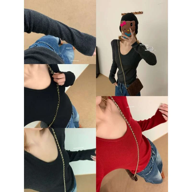SS/SEASON STORY 25FW秋冬主打超级显瘦的一款百搭羊毛圆领打底