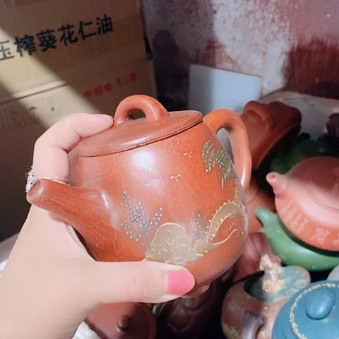 茶壶紫砂宜兴紫砂全手工制作