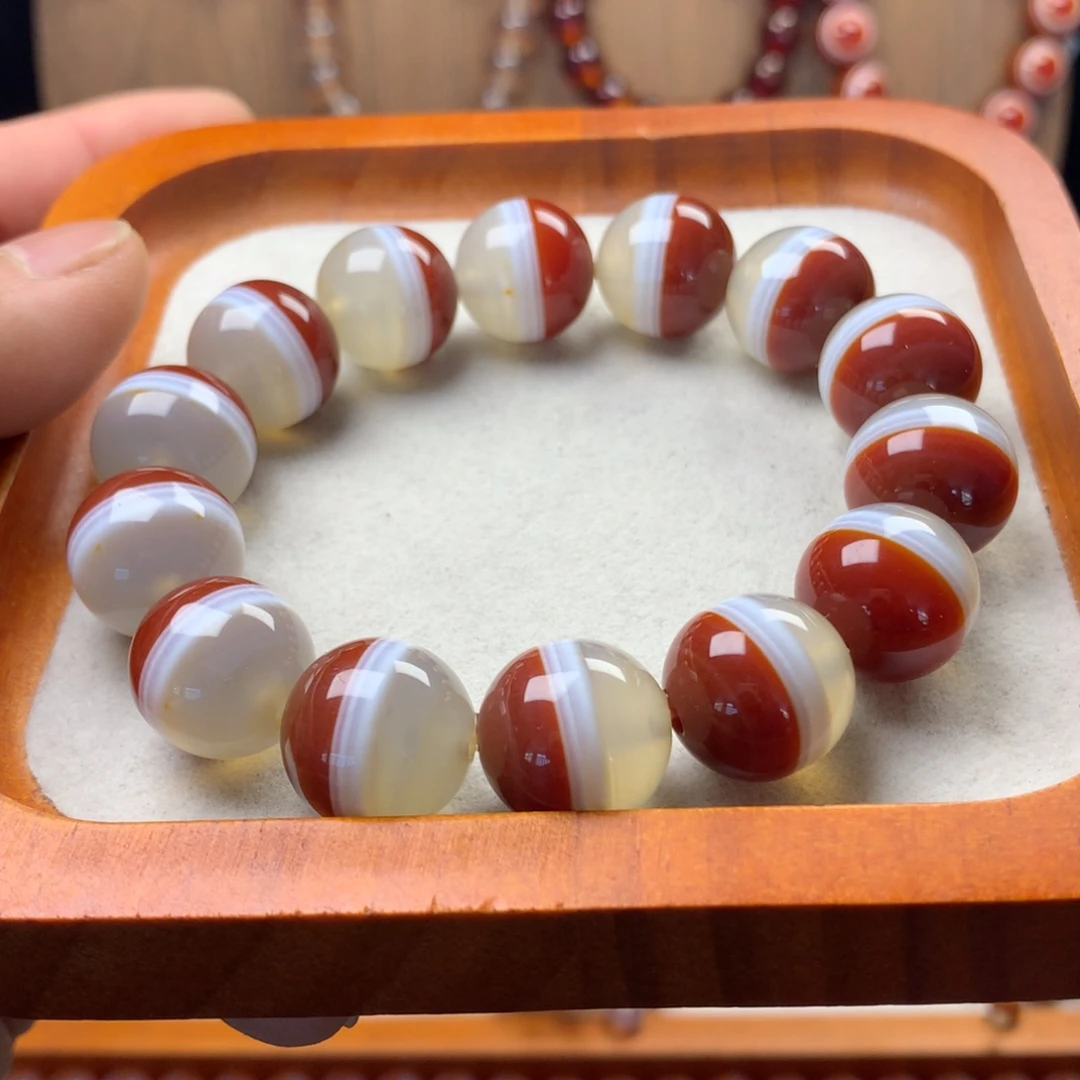 玛瑙/玉髓未镶嵌手链