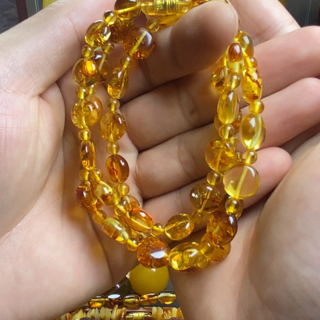 琥珀未镶嵌裸石蜜蜡