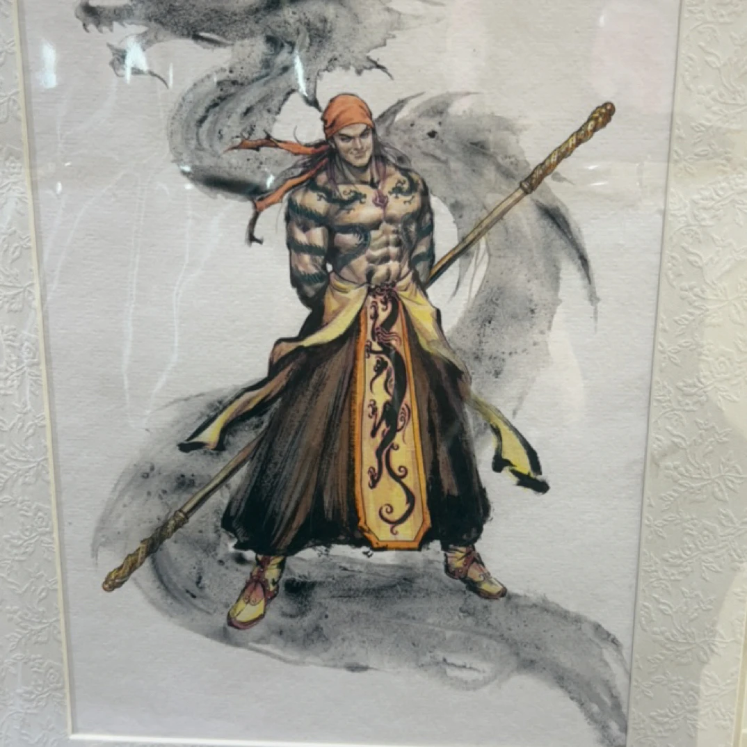 百里卡牌港漫水浒版画
