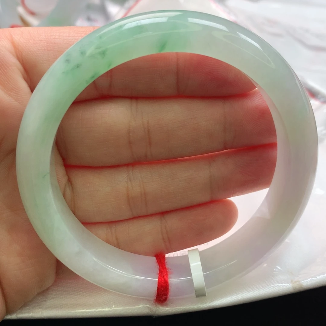 翡翠手镯未镶嵌缅甸翡翠6061