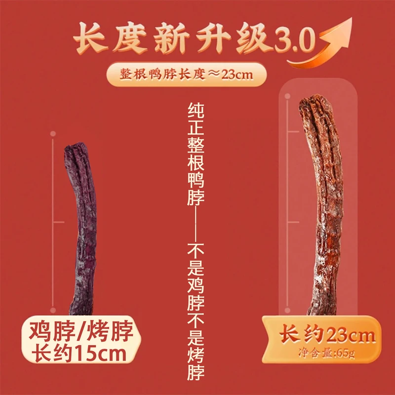 长鸭脖手撕风干长鸭脖整根休闲解馋追剧充饥出游小零食湖南特产