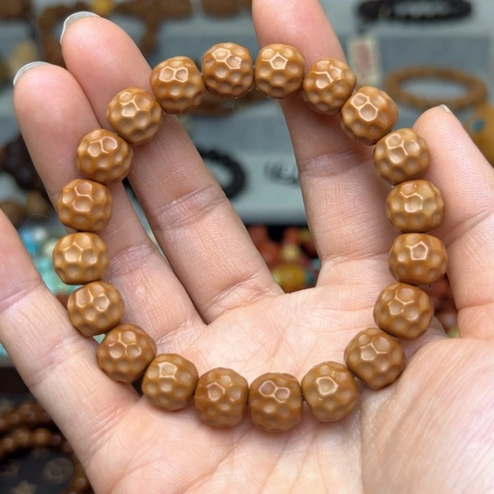 猴头核桃吊坠11.4m m奶酪单圈