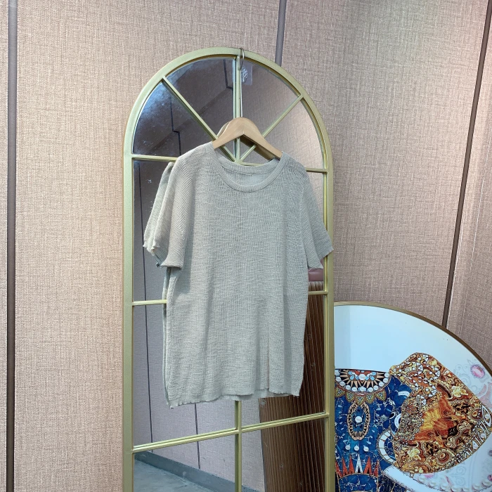 BL496孕妇灰色针织衫90-125