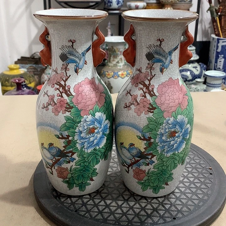 陶摆件博古架陶瓷摆件