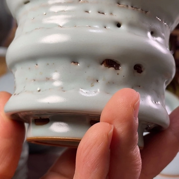 三**青汝州原矿釉汝瓷发发发发发