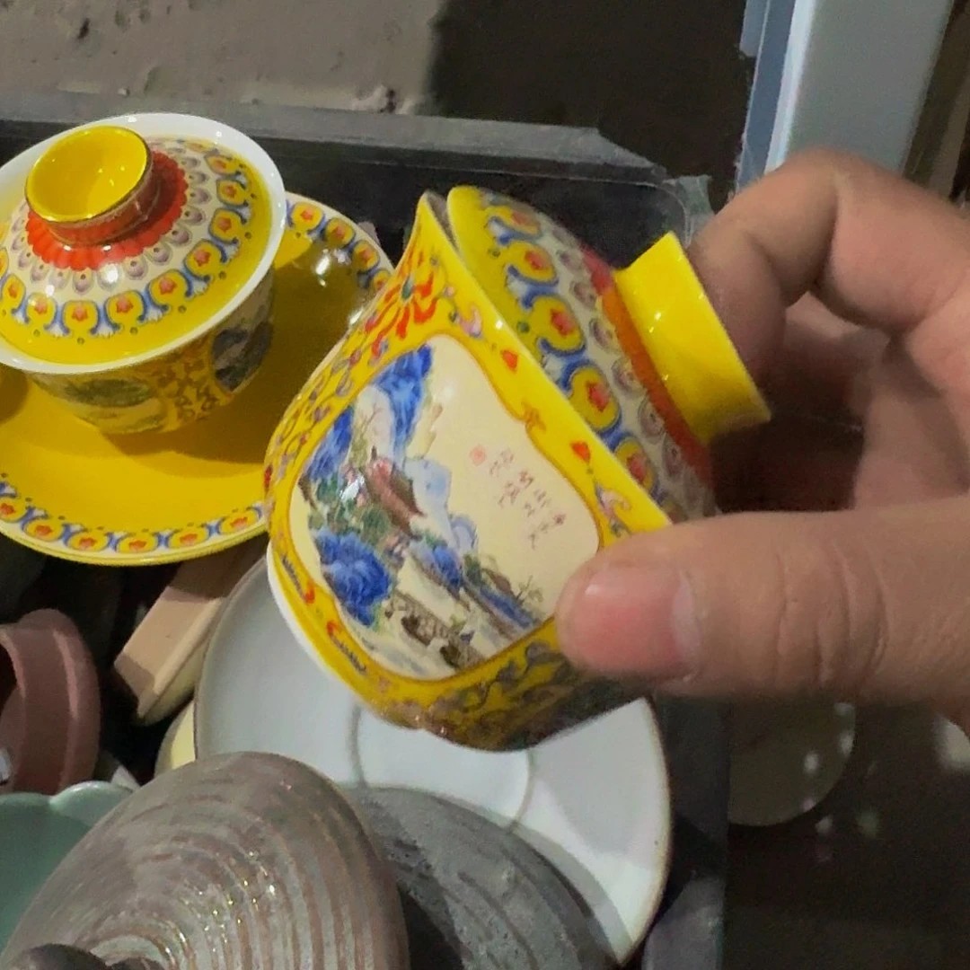 瑕疵茶具，介意勿拍